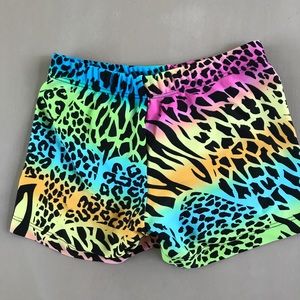 Girls leotard shorts